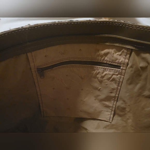 Diane Von Furstenburg Vintage 80s Floral Tapestry Tote Weekend Shoulder Bag - Picture 14 of 16